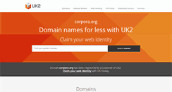 Desktop Screenshot of corpora.org