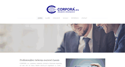 Desktop Screenshot of corpora.info