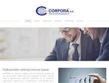 Tablet Screenshot of corpora.info