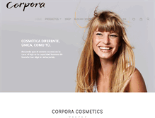Tablet Screenshot of corpora.es